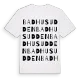 Badhusudden ordlek t-shirt