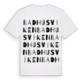 Badhusviken ordlek t-shirt