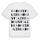 Badhusviken ordlek t-shirt
