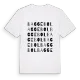 Baggebol ordlek t-shirt