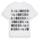 Bakugnen ordlek t-shirt
