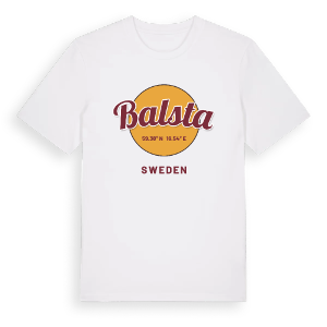 Balsta cirkel t-shirt – ekologisk bomull t-shirt från Pinshirt
