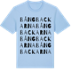 Blue Soul t-shirt med Bångbackarna ordlek t-shirt
