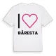 Jag älskar Båresta t-shirt stort tryck