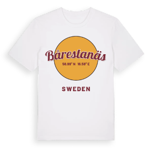 Bårestanäs cirkel t-shirt – ekologisk bomull t-shirt från Pinshirt