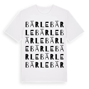 Bärle ordlek t-shirt – ekologisk bomull t-shirt från Pinshirt