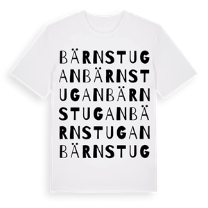 Bärnstugan ordlek t-shirt – ekologisk bomull t-shirt från Pinshirt