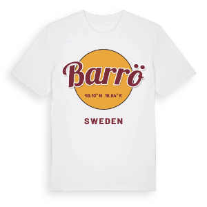 Barrö cirkel t-shirt – ekologisk bomull t-shirt från Pinshirt