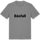 Mid Heather Gray t-shirt med Båsfall fetstil t-shirt
