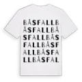 Båsfall ordlek t-shirt
