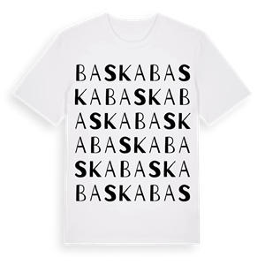 Baska ordlek t-shirt – ekologisk bomull t-shirt från Pinshirt
