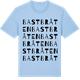 Blue Soul t-shirt med Bastbråten ordlek t-shirt