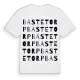 Bastetorp ordlek t-shirt