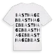 Basthagen ordlek t-shirt
