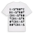 Bastroten ordlek t-shirt