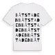 Båtstaden ordlek t-shirt