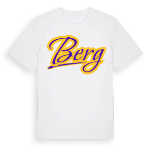 Berg baseball t-shirt – ekologisk bomull t-shirt från Pinshirt