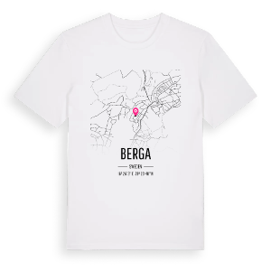 Berga karta t-shirt – ekologisk bomull t-shirt från Pinshirt