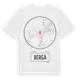 White t-shirt med Berga t-shirt