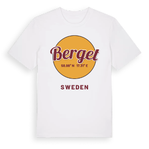 Berget cirkel t-shirt – ekologisk bomull t-shirt från Pinshirt