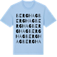 Blue Soul t-shirt med Berghag ordlek t-shirt