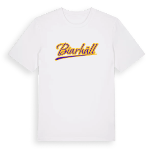 Biarhäll baseball t-shirt – ekologisk bomull t-shirt från Pinshirt