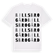 Billsbro gård ordlek t-shirt