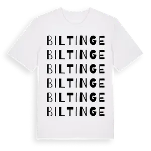 Biltinge ordlek t-shirt – ekologisk bomull t-shirt från Pinshirt