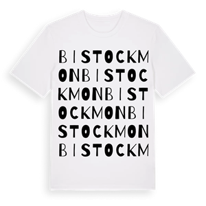 Bistockmon ordlek t-shirt – ekologisk bomull t-shirt från Pinshirt