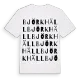 Björkhäll ordlek t-shirt