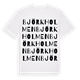 Björkholmen ordlek t-shirt