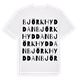 Björkhyddan ordlek t-shirt