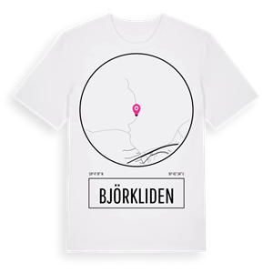 Björkliden t-shirt – ekologisk bomull t-shirt från Pinshirt