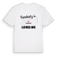 Någon i Björklund älskar mig t-shirt