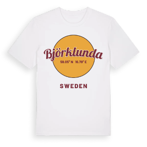 Björklunda cirkel t-shirt – ekologisk bomull t-shirt från Pinshirt