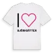 Jag älskar Björksätter t-shirt stort tryck