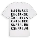 Björkskär ordlek t-shirt