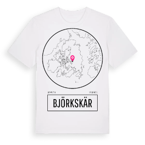 Björkskär t-shirt – ekologisk bomull t-shirt från Pinshirt