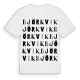 Björkvik ordlek t-shirt