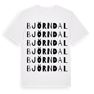 Björndal ordlek t-shirt – ekologisk bomull t-shirt från Pinshirt