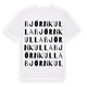 Björnkulla ordlek t-shirt
