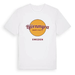 Björnmyra cirkel t-shirt – ekologisk bomull t-shirt från Pinshirt