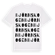 Björnskogen ordlek t-shirt