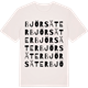 Vintage White t-shirt med Björsäter ordlek t-shirt