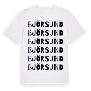 Björsund ordlek t-shirt – ekologisk bomull t-shirt från Pinshirt