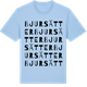 Blue Soul t-shirt med Bjursätter ordlek t-shirt