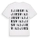 Bjursvik ordlek t-shirt