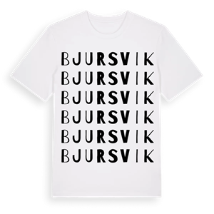 Bjursvik ordlek t-shirt – ekologisk bomull t-shirt från Pinshirt