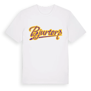 Bjurtorp baseball t-shirt – ekologisk bomull t-shirt från Pinshirt
