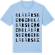 Blue Soul t-shirt med Blåbärsbergen ordlek t-shirt